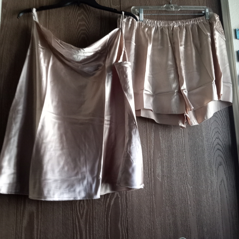 SATIN PAJAMA SET